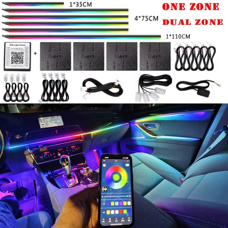 Velocity Aura Smart Ambient Interior Lighting Kit