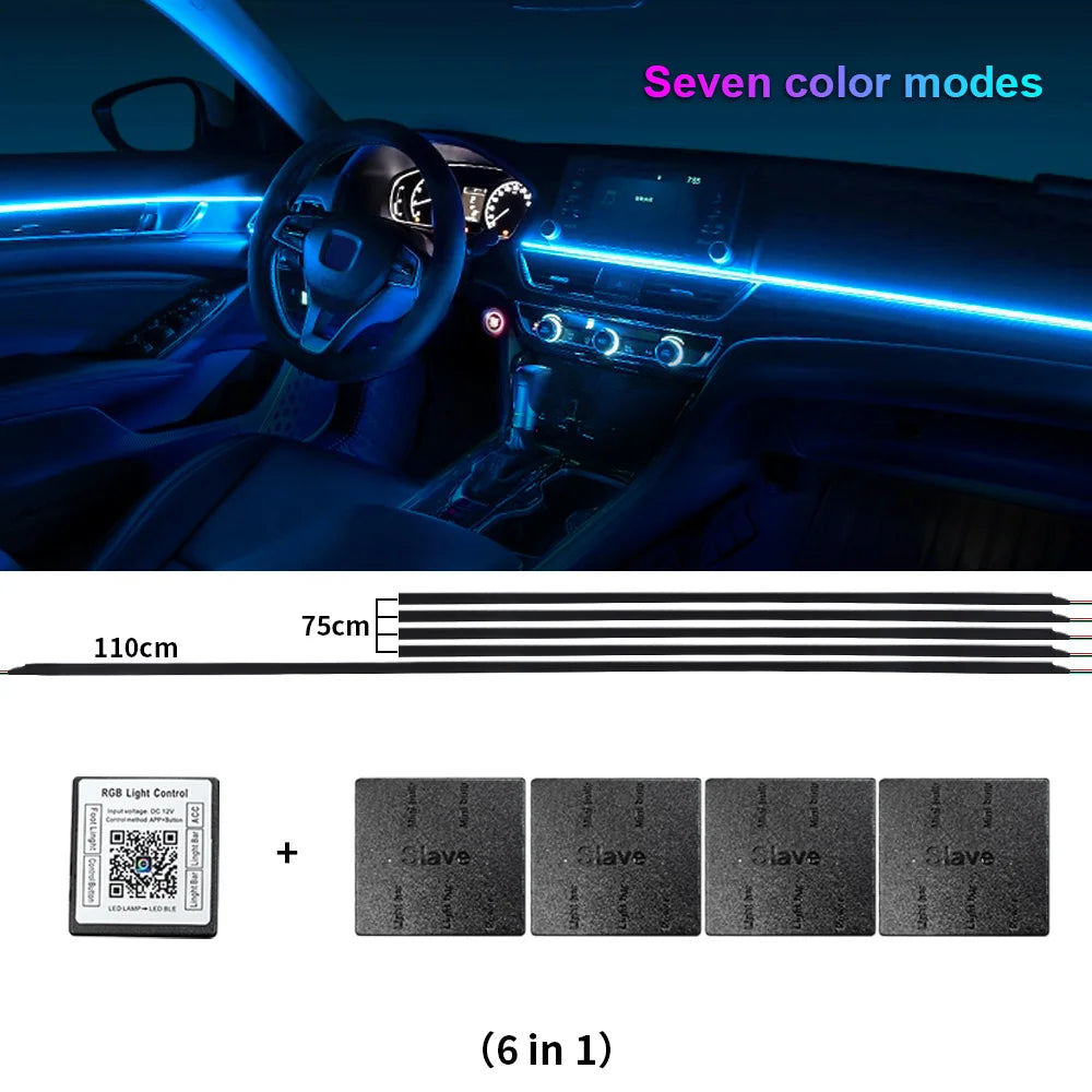 Velocity Aura Smart Ambient Interior Lighting Kit