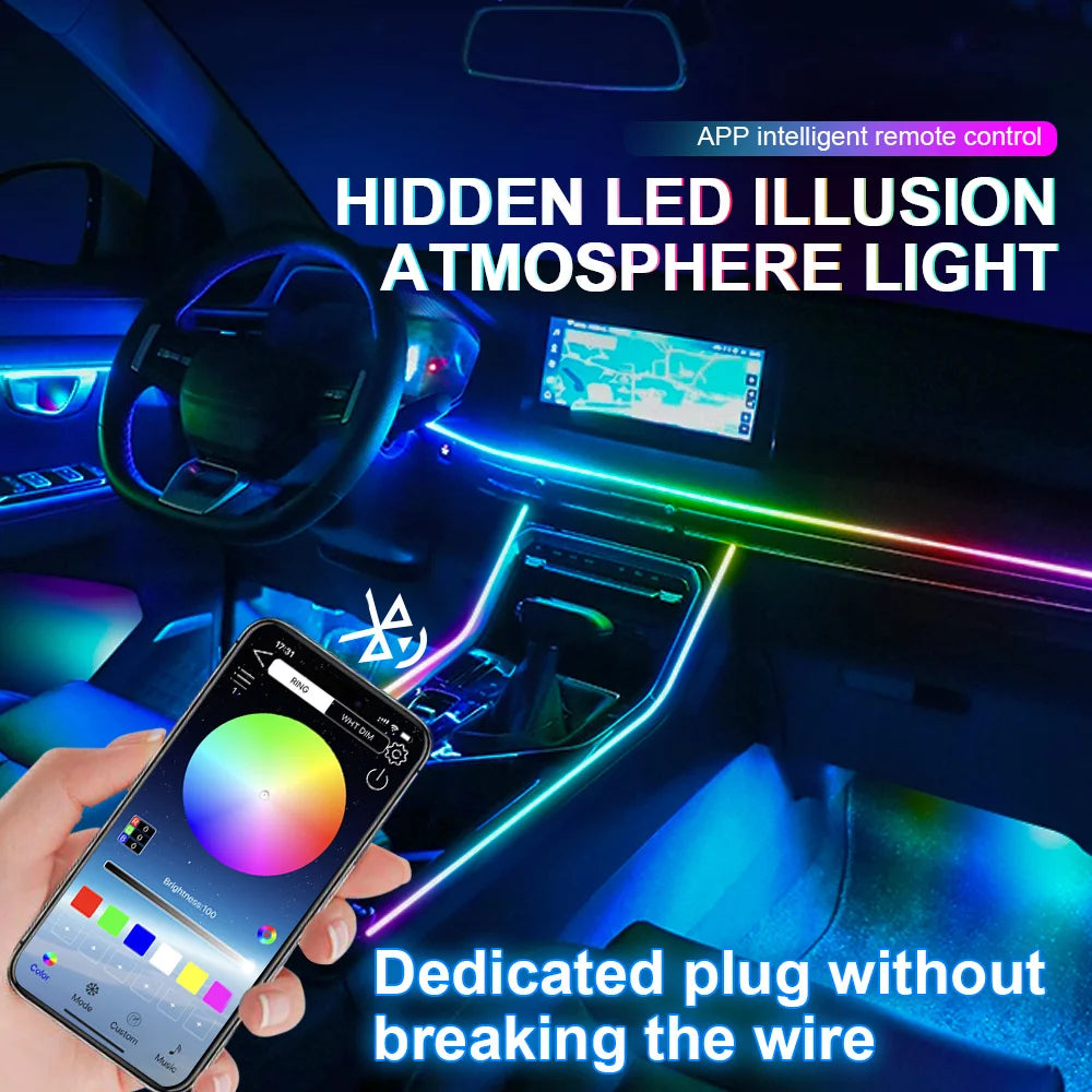 Velocity Aura Smart Ambient Interior Lighting Kit